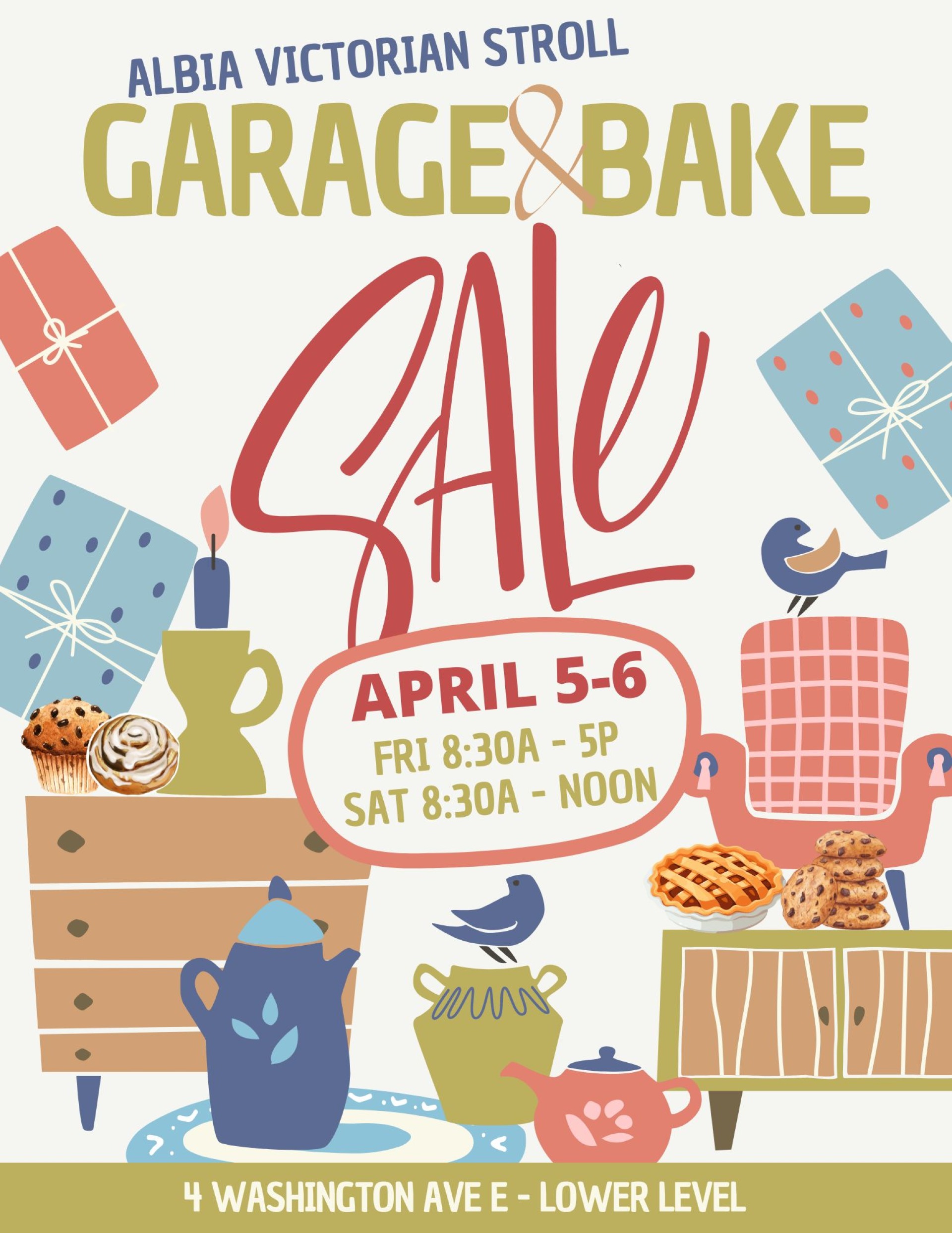 Garage & Bake Sale Flyer